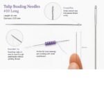 Tulip Beading Needles #10 Long – Βελόνες Χαντρών (4 τεμ.) - Image 3