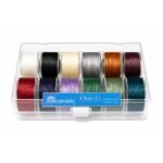 TOHO One-G Thread 12 Color Set με νήματα bead weaving και θήκη αποθήκευσης