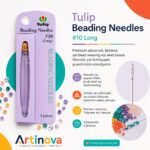 Tulip Beading Needles #10 Long για bead weaving και seed beads