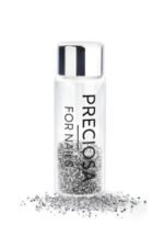PRECIOSA Crystal Faerie Unicorn Tears μικροκρύσταλλα για nail art - All Access Pass is a cool bright silver with a clean mirrored sparkle.